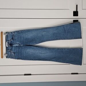 Hidden Los Angeles jeans Happi raw hem size 27 High rise flare jeans